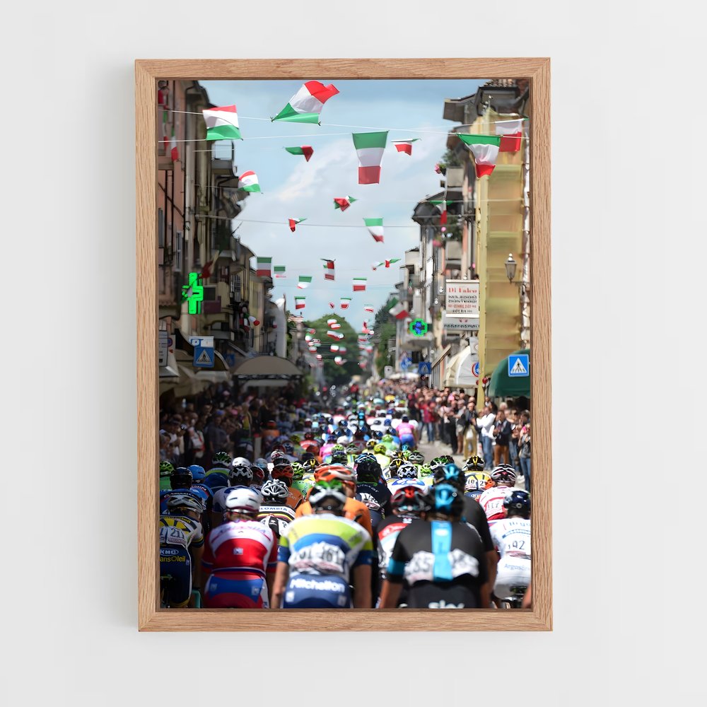 ap-giro d'italia-1 cadre Bois clair