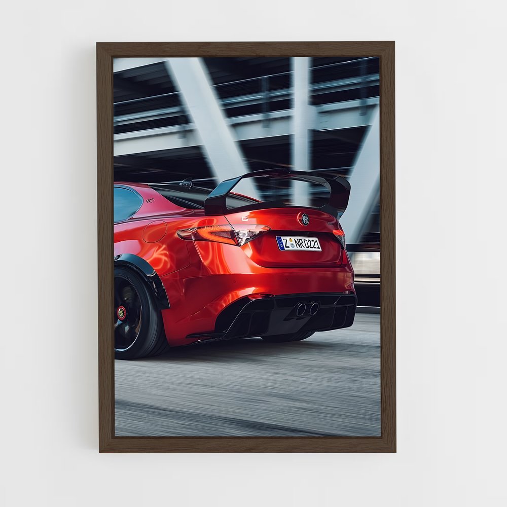 ap-giulia gtam-11 cadre Bois foncé