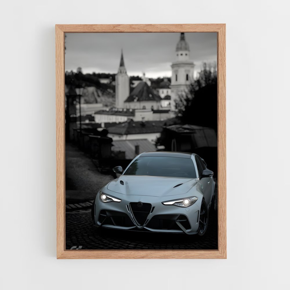 ap-giulia gtam-4 cadre Bois clair