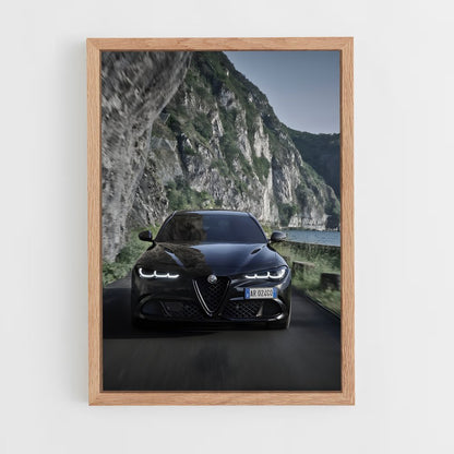 ap-giulia quadrifoglio-13 cadre Bois clair