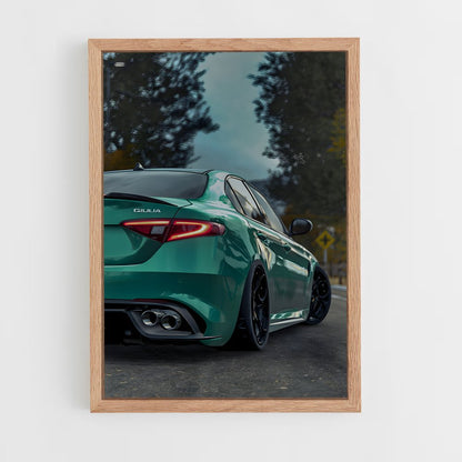 ap-giulia quadrifoglio-2 cadre Bois clair