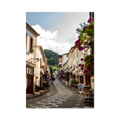 Poster Rue des Fleurs