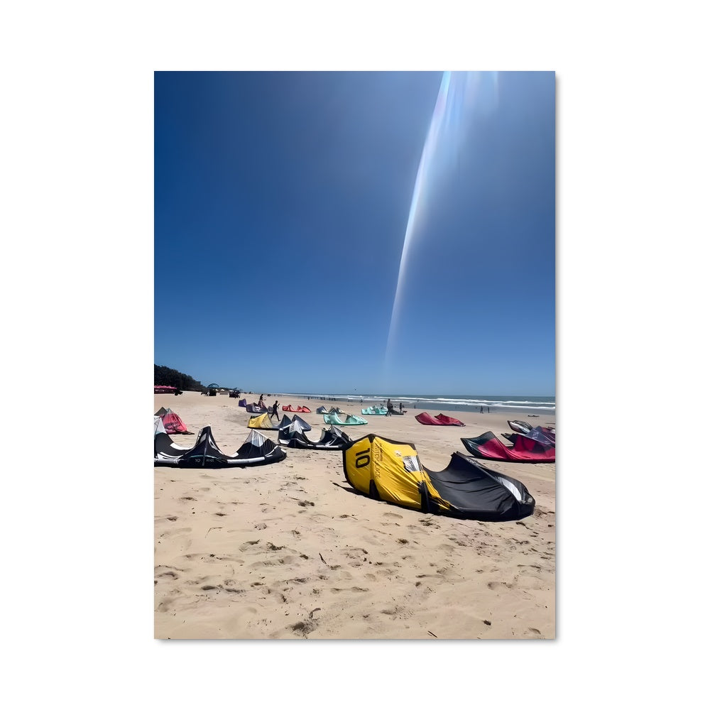 Poster Kitesurfing Paradise