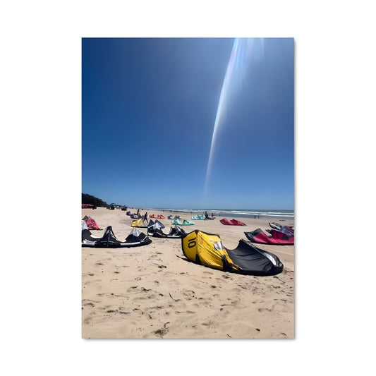 Poster Kitesurfing Paradise