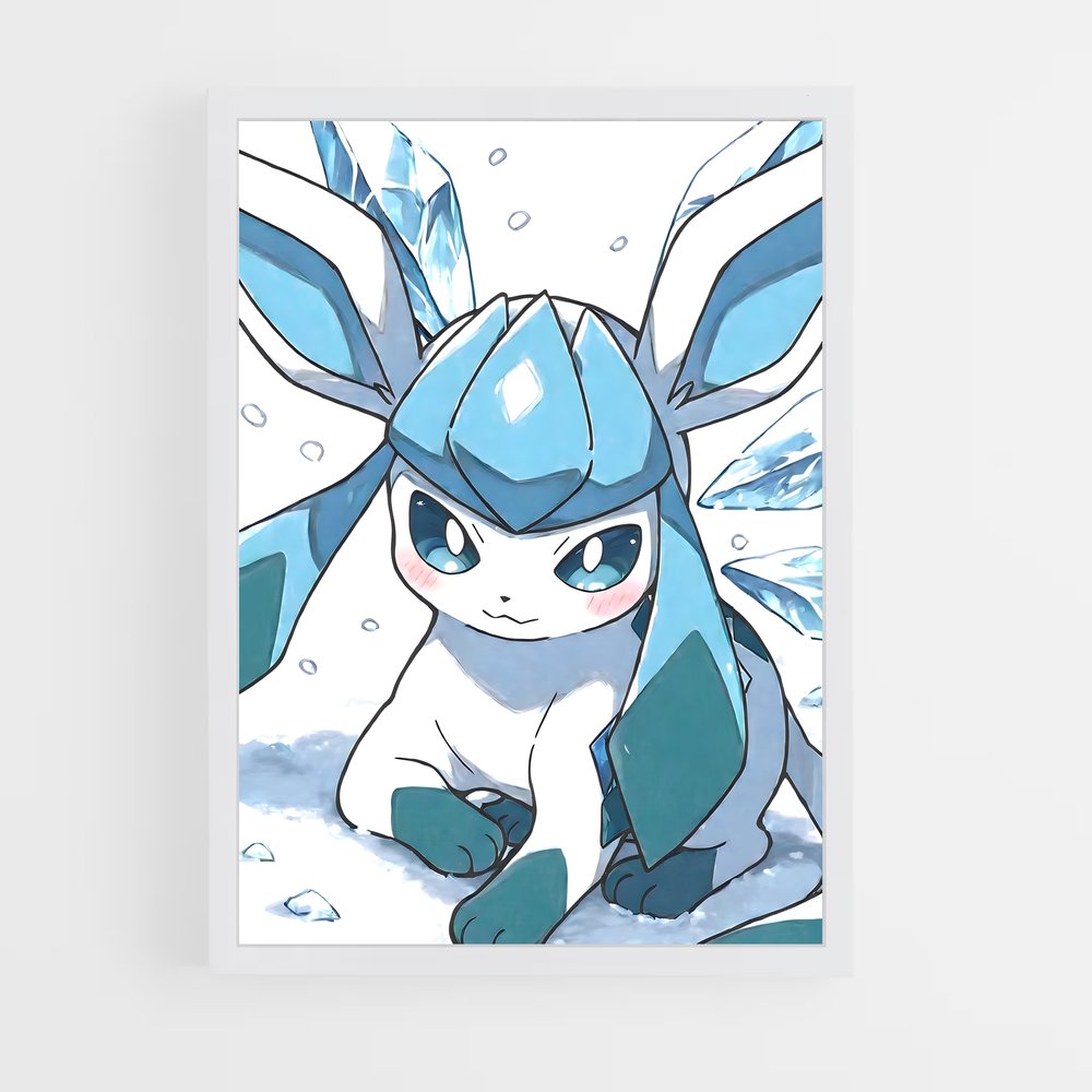 ap-glaceon-7 cadre Blanc