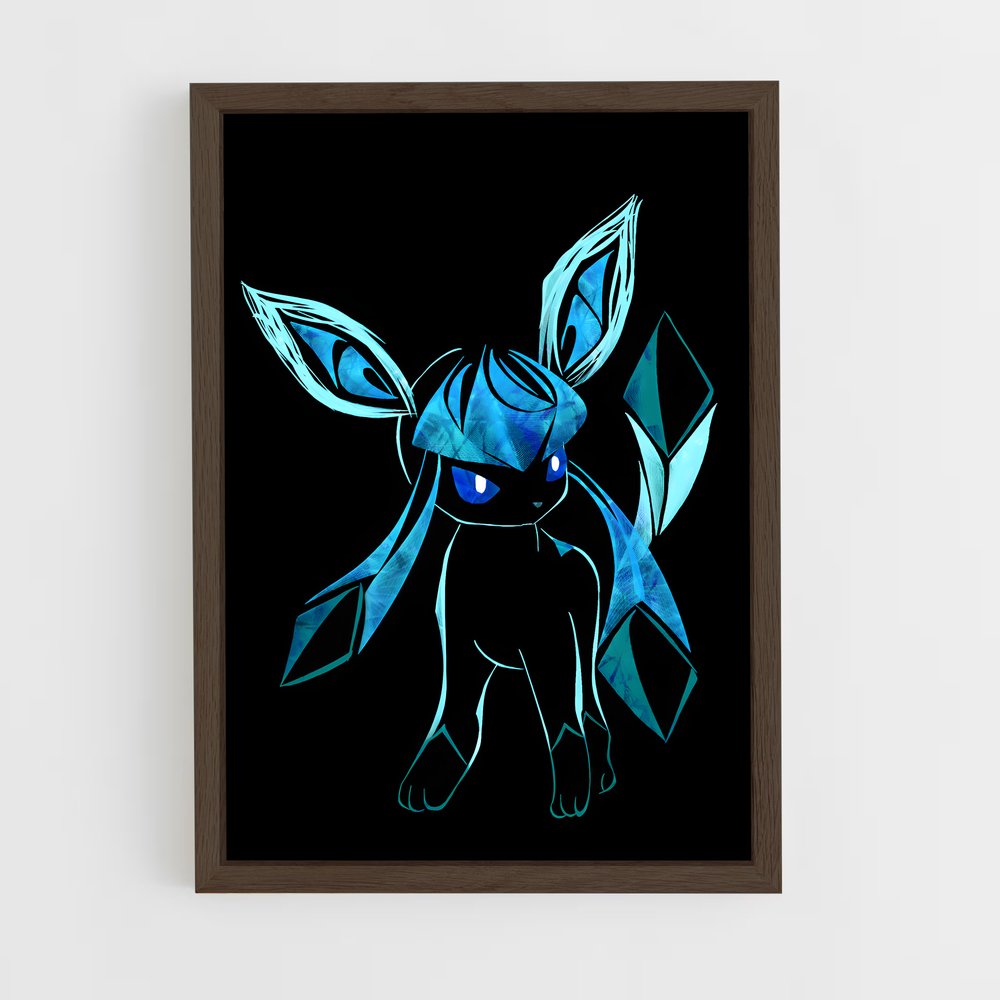 ap-glaceon-8 cadre Bois foncé