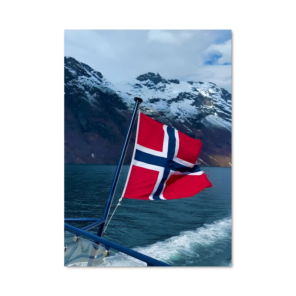 Poster Fjord Norvégien