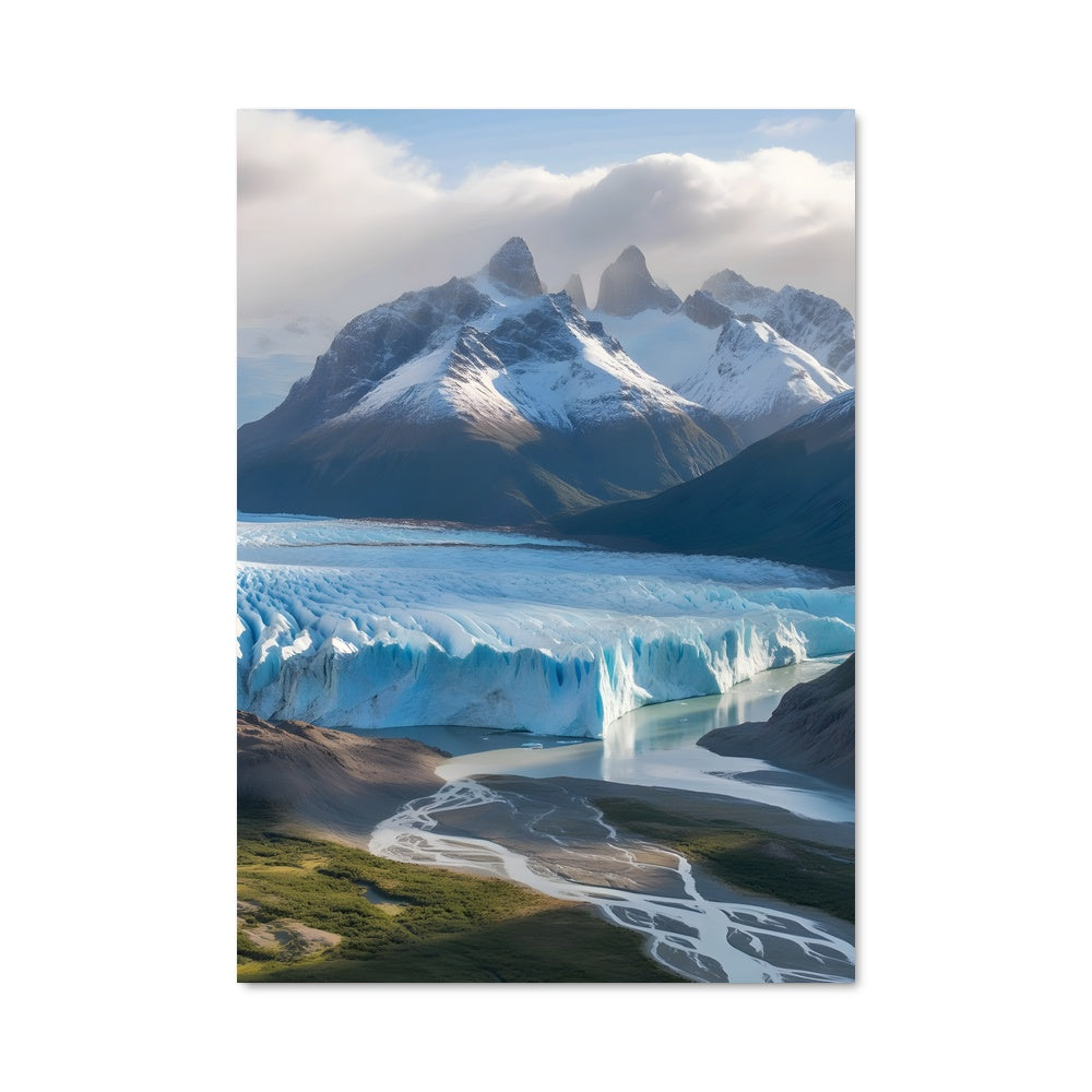 Poster Glacial lake 97028