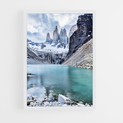 ap-glacial lake-1 cadre Blanc