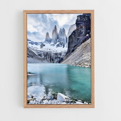 ap-glacial lake-1 cadre Bois clair