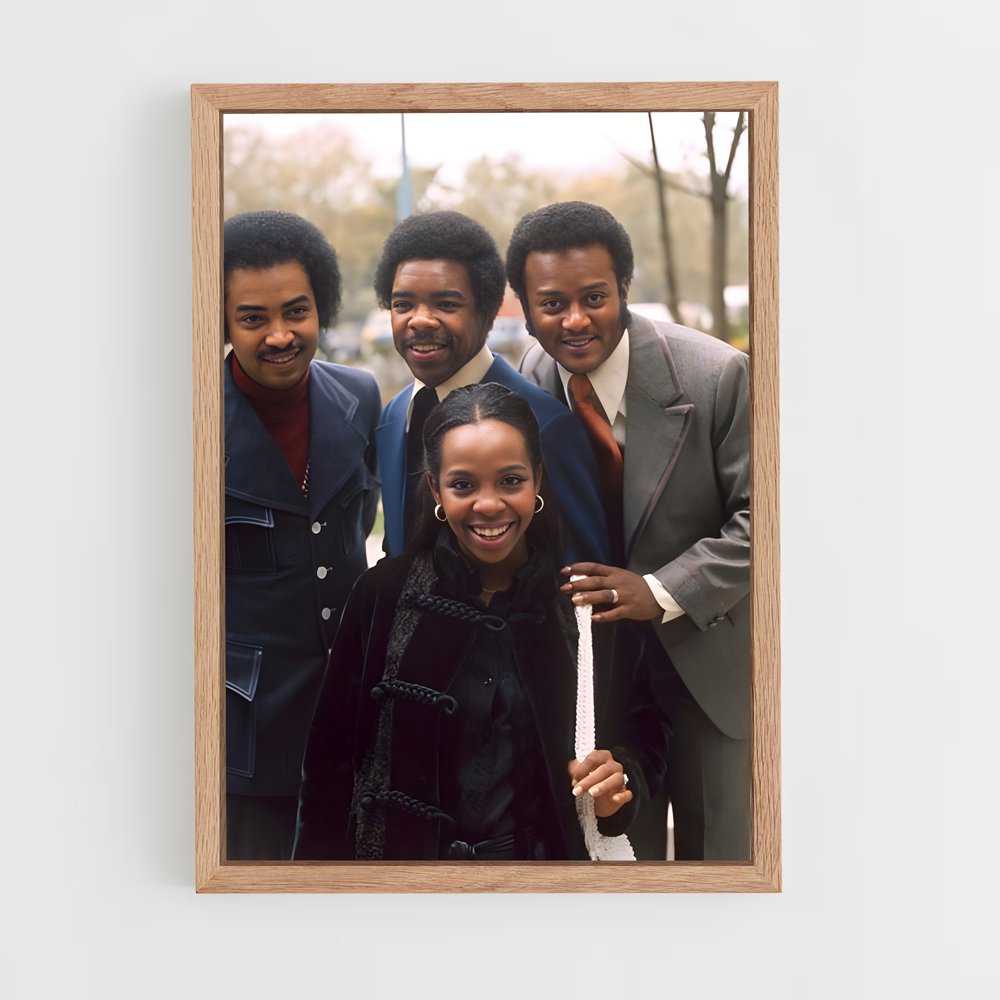 ap-gladys knight and the pips-1 cadre Bois clair