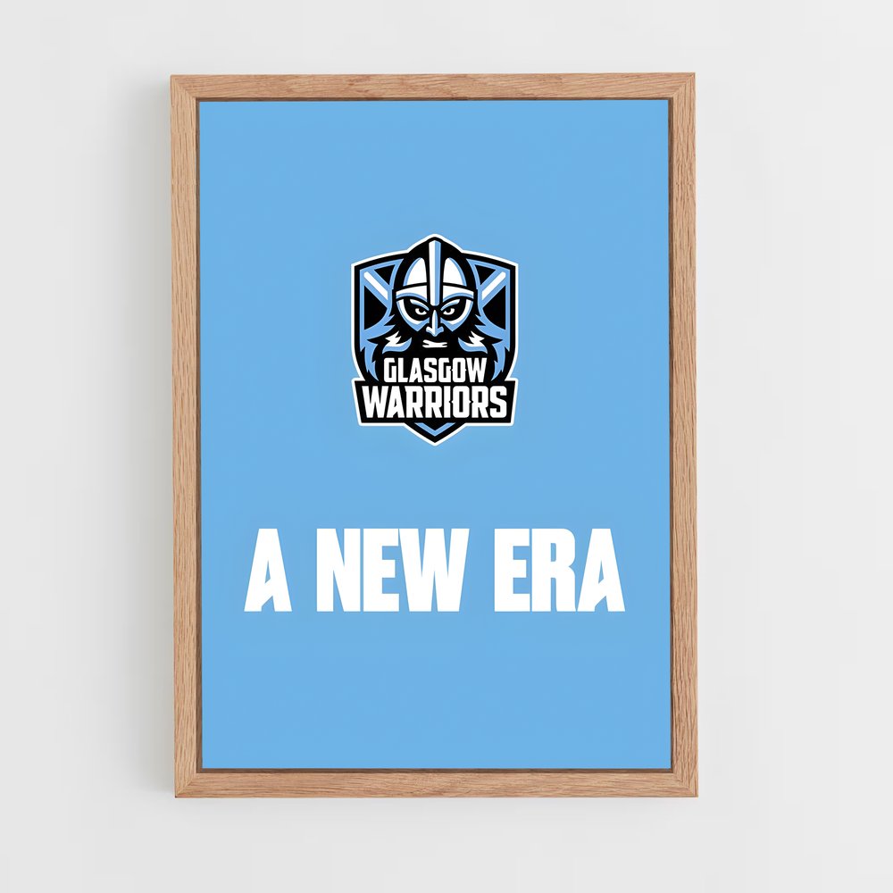 ap-glasgow warriors-2 cadre Bois clair