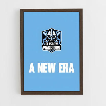 ap-glasgow warriors-2 cadre Bois foncé