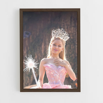 ap-glinda good witch-1 cadre Bois foncé
