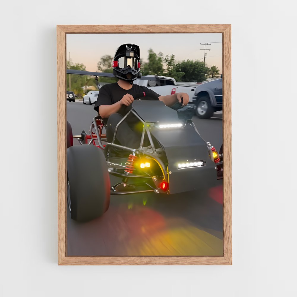 ap-go-kart-4 cadre Bois clair