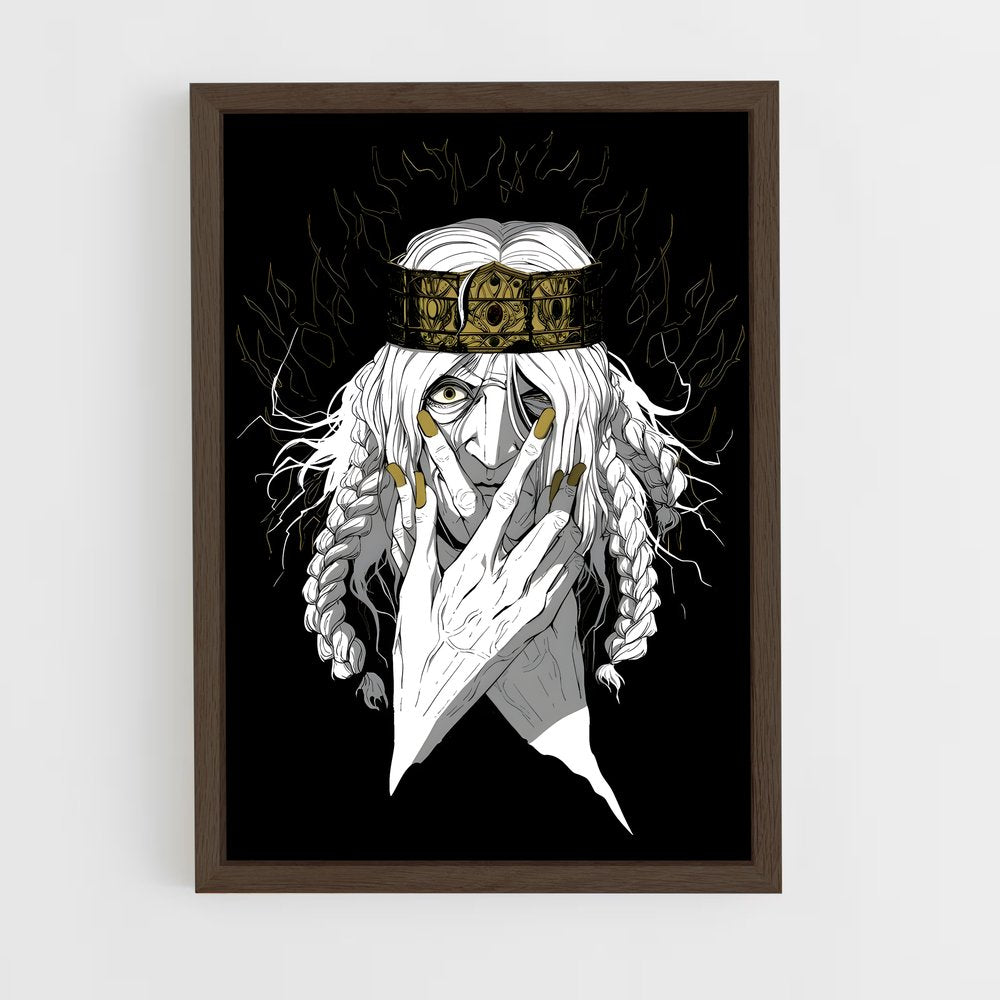 ap-godrick-6 cadre Bois foncé