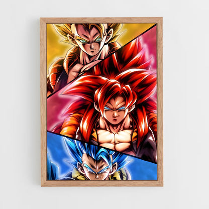 ap-gogeta-7 cadre Bois clair