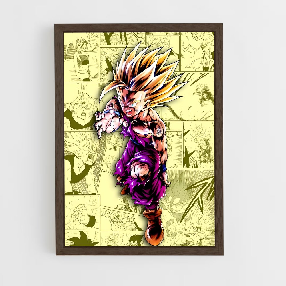ap-gohan-12 cadre Bois foncé