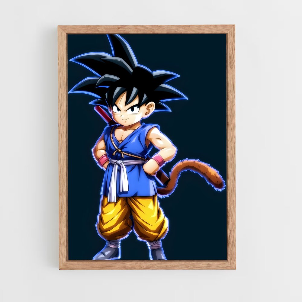 ap-goku-1 cadre Bois clair