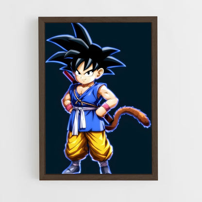 ap-goku-1 cadre Bois foncé