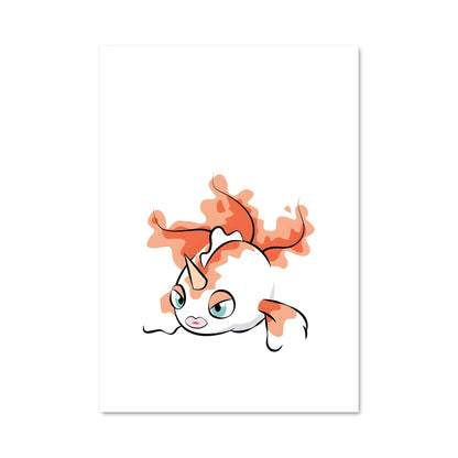 Poster Chaton Câlin
