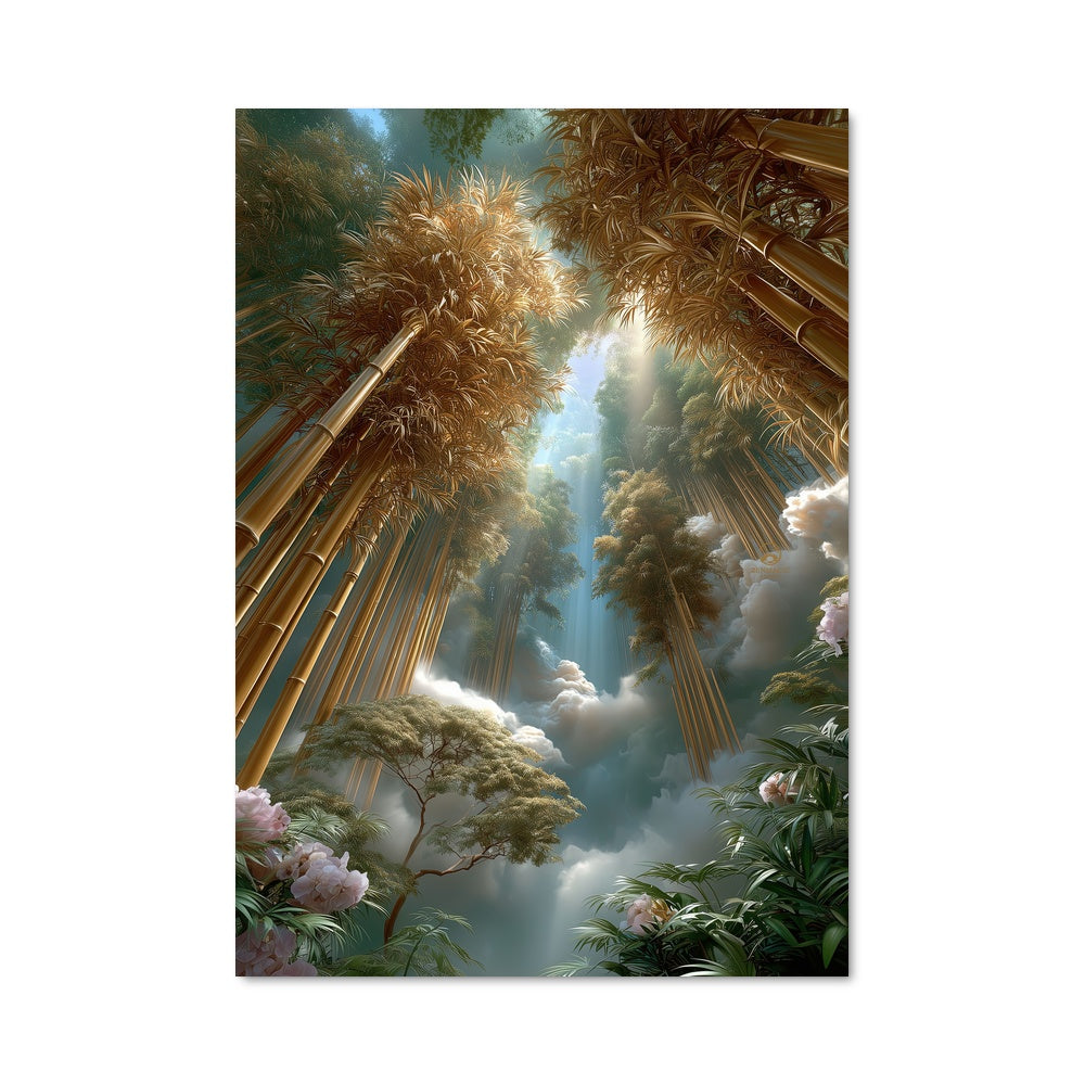 Poster Golden bamboo 96311