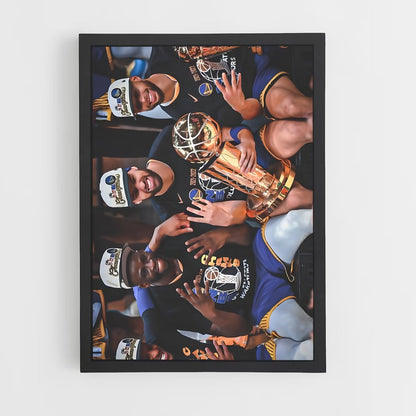 ap-golden state warriors-4 cadre Noir