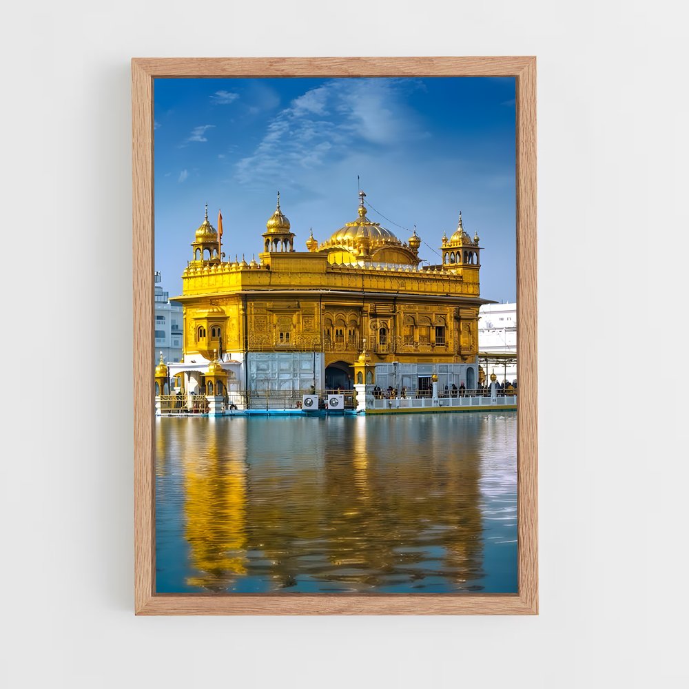 ap-golden temple-1 cadre Bois clair