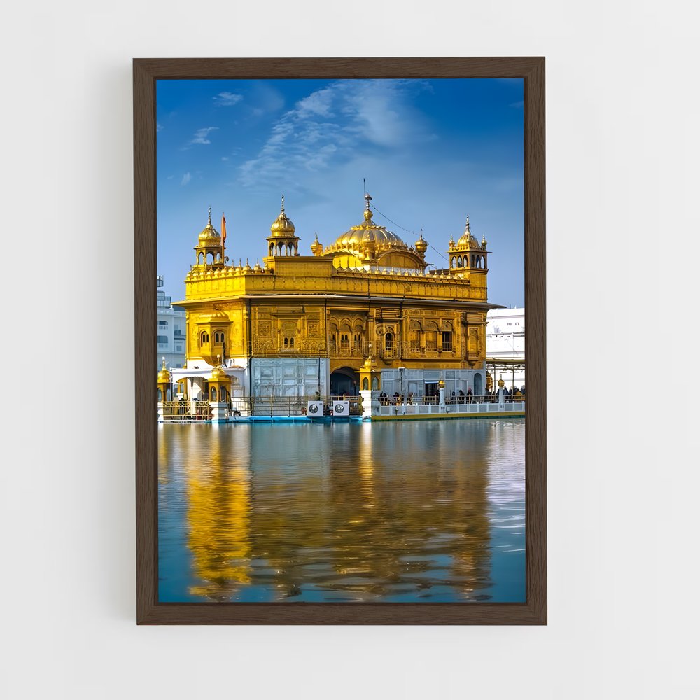 ap-golden temple-1 cadre Bois foncé