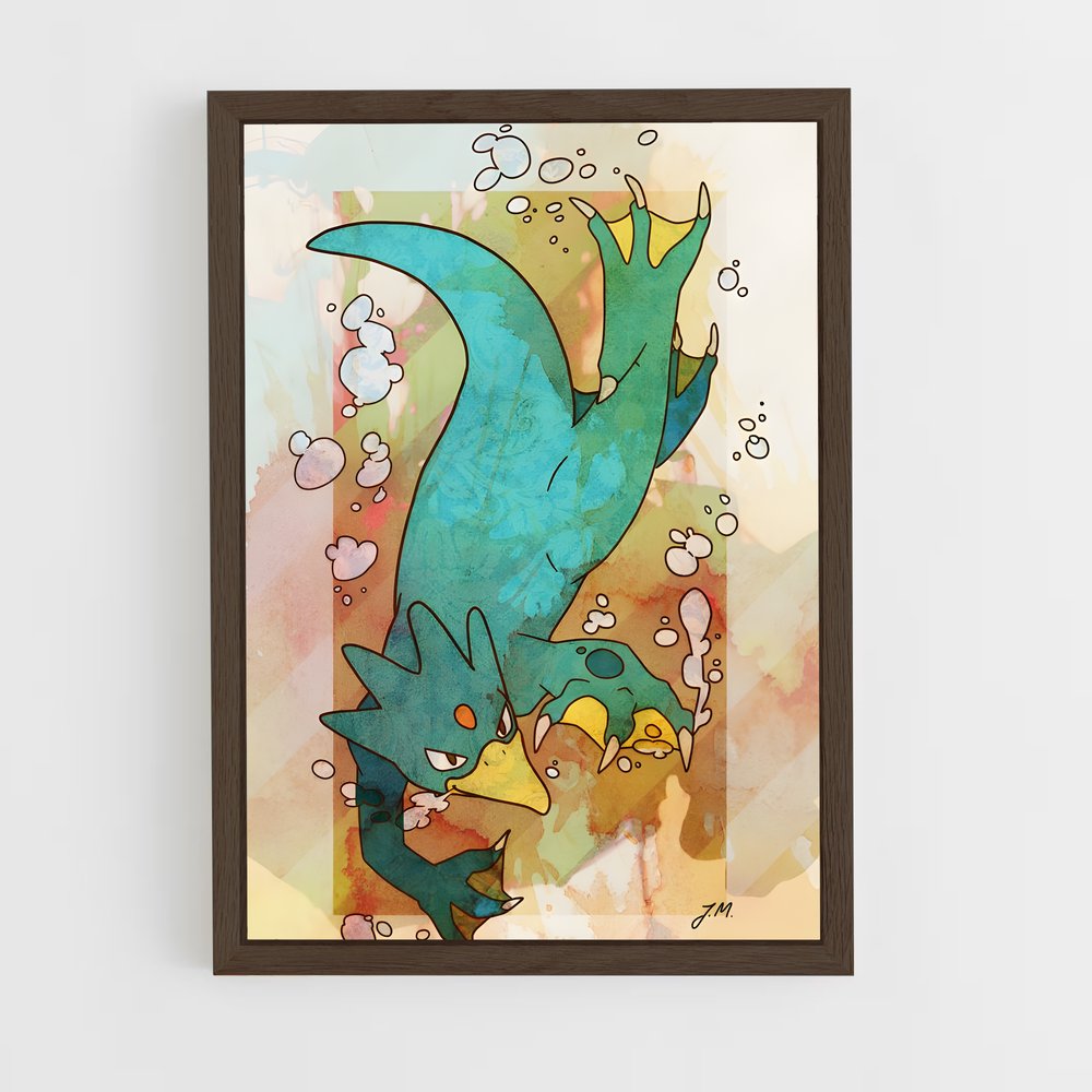 ap-golduck-1 cadre Bois foncé