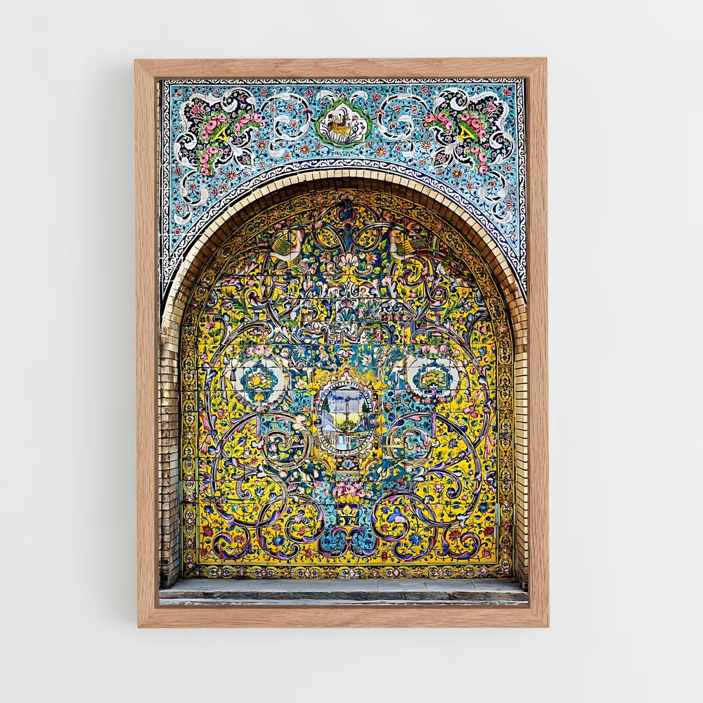 ap-golestan palace-10 cadre Bois clair
