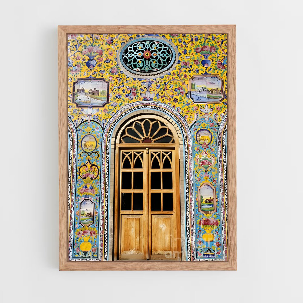 ap-golestan palace-4 cadre Bois clair