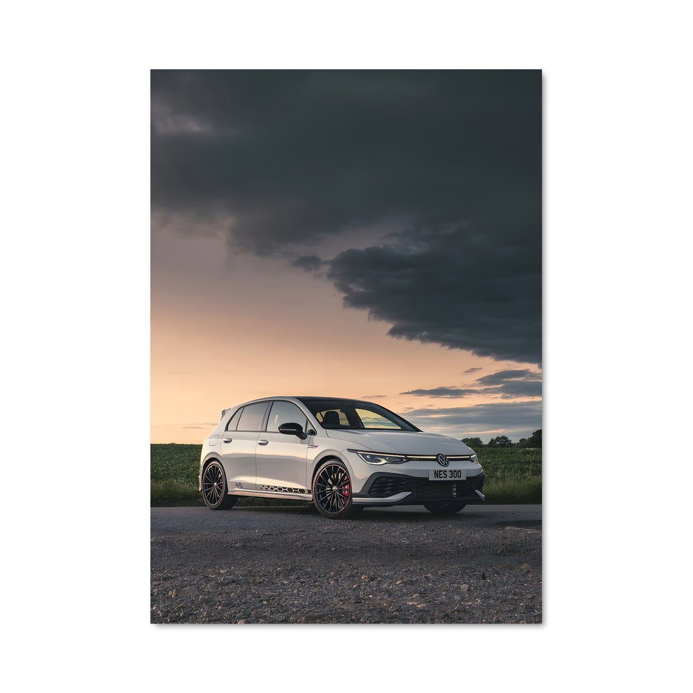 Poster Golf GTI: Route Gravel