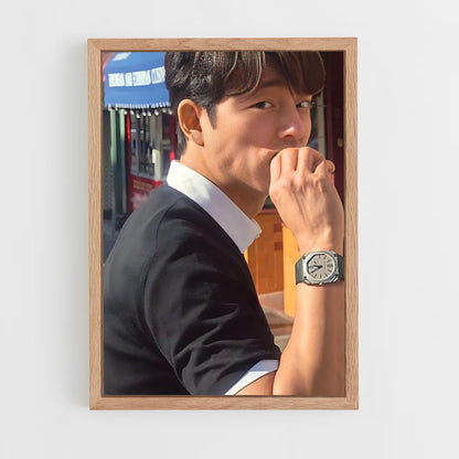ap-gong yoo-7 cadre Bois clair