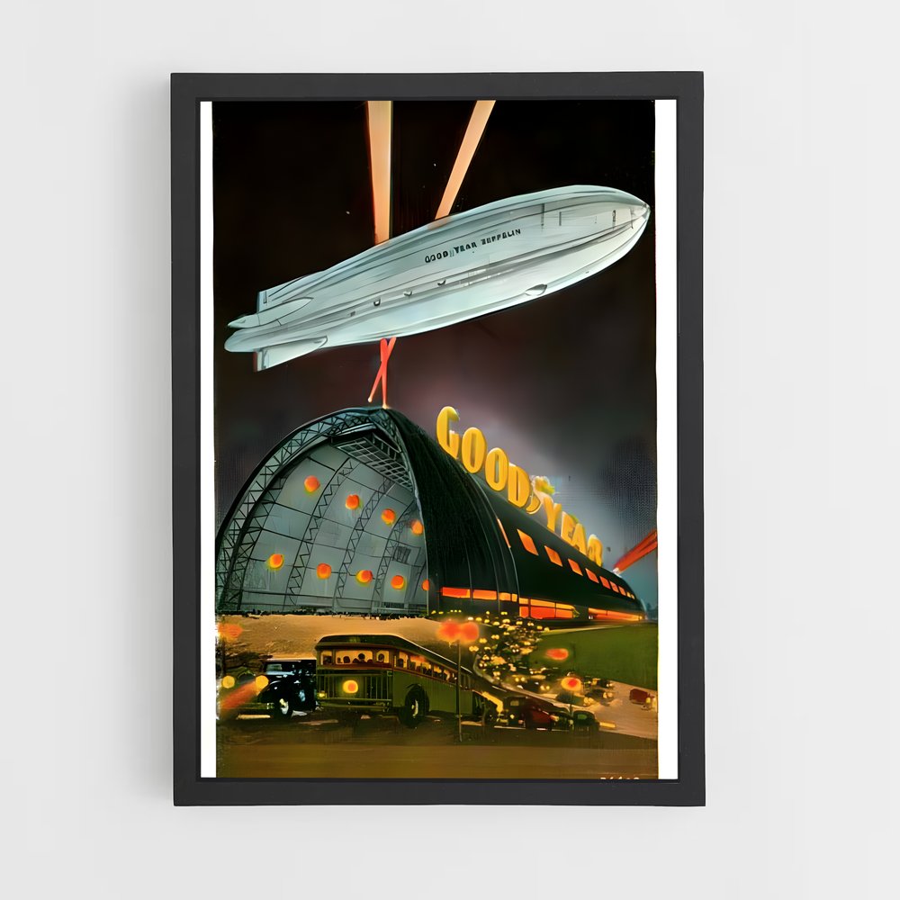 ap-goodyear blimp-1 cadre Noir