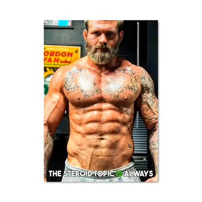 Poster Barbe et Force