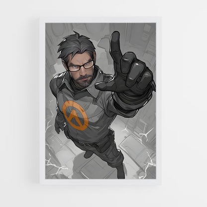 ap-gordon freeman-1 cadre Blanc