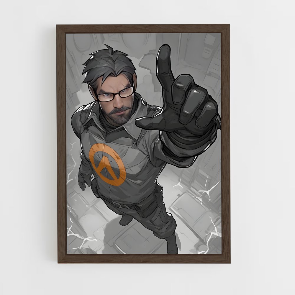 ap-gordon freeman-1 cadre Bois foncé