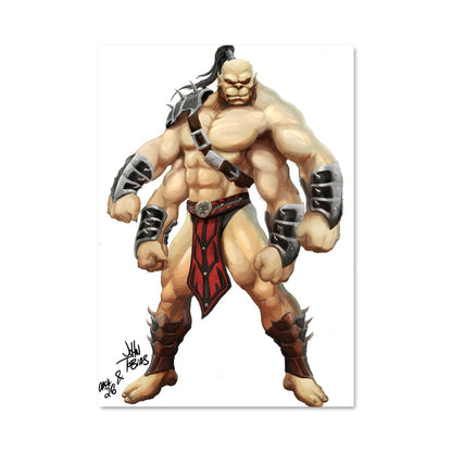 Poster Titan de Muscles
