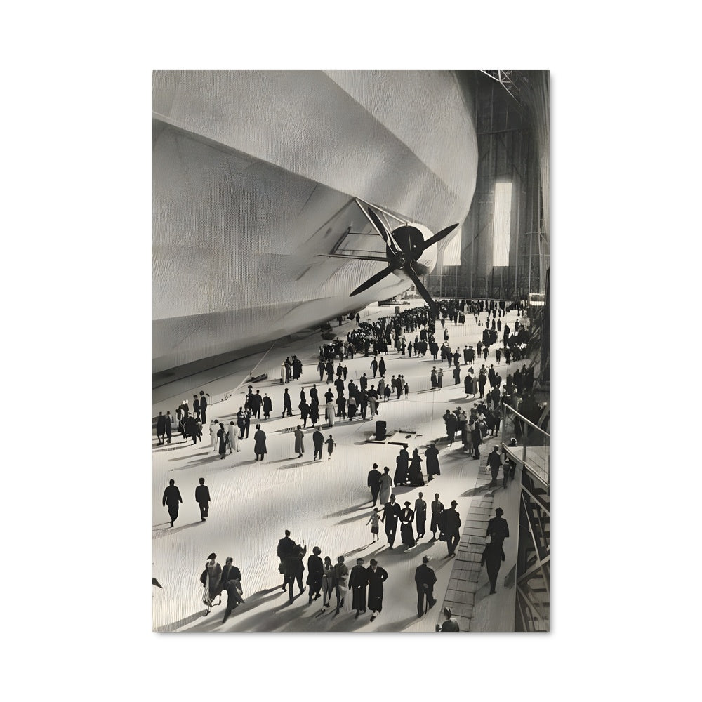 Poster Voyage en Zeppelin