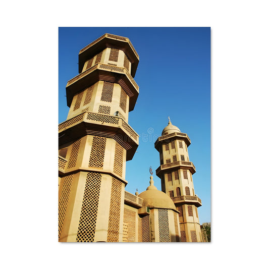 Poster Mosquée de Peshawar
