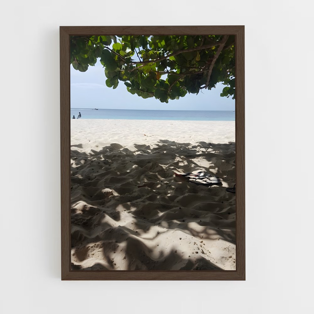ap-grand anse beach-5 cadre Bois foncé