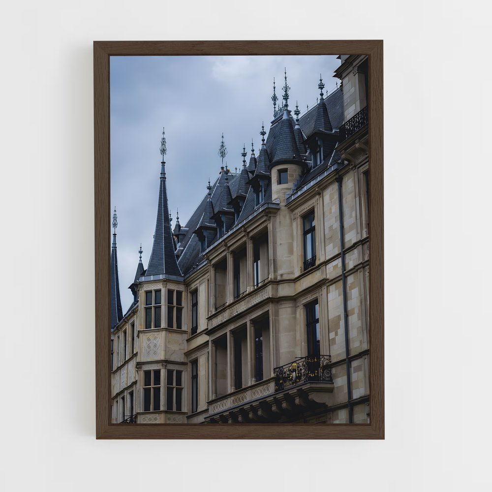 ap-grand ducal palace-1 cadre Bois foncé