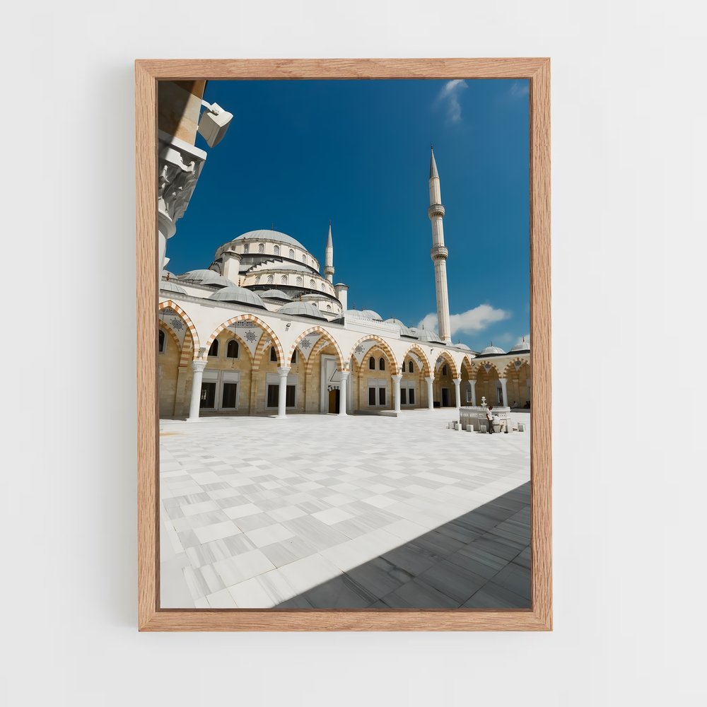 ap-grand mosque niamey-2 cadre Bois clair