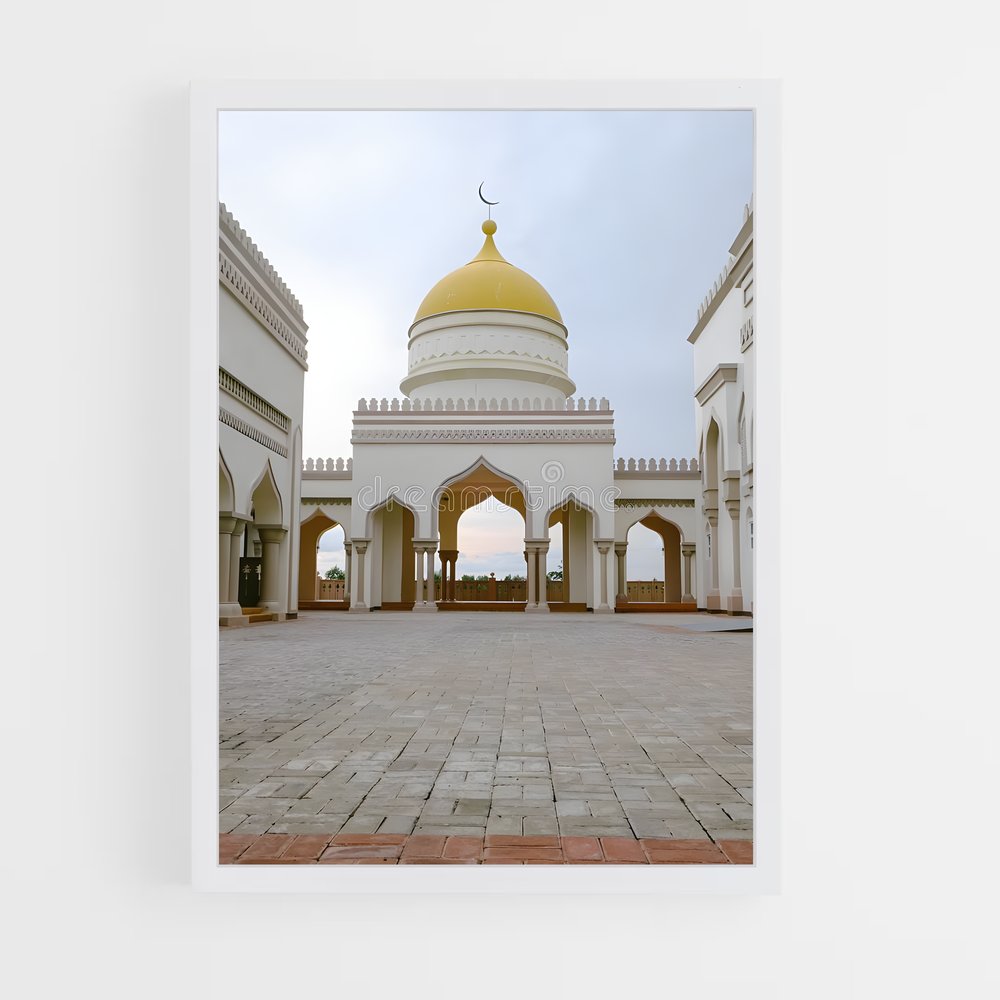 ap-grand mosque niamey-4 cadre Blanc