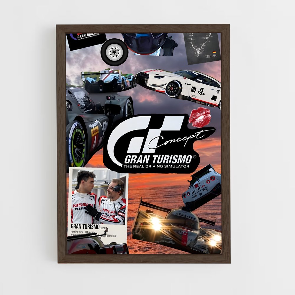 ap-granturismo-8 cadre Bois foncé