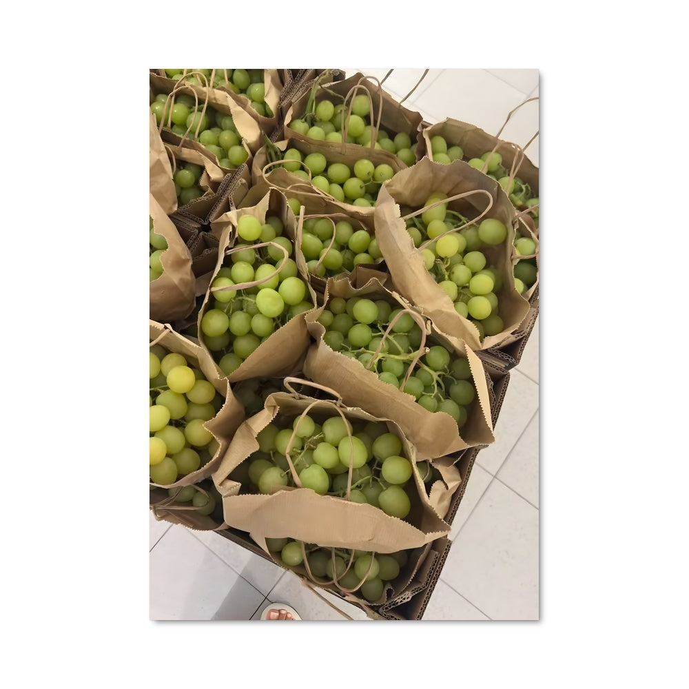 Poster Grapes & Joy
