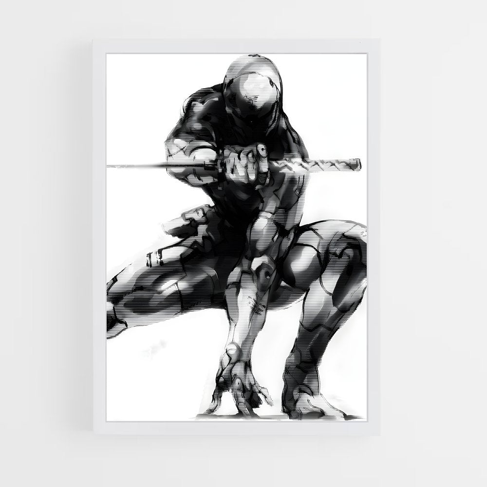 ap-gray fox-1 cadre Blanc