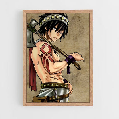 ap-gray fullbuster-7 cadre Bois clair