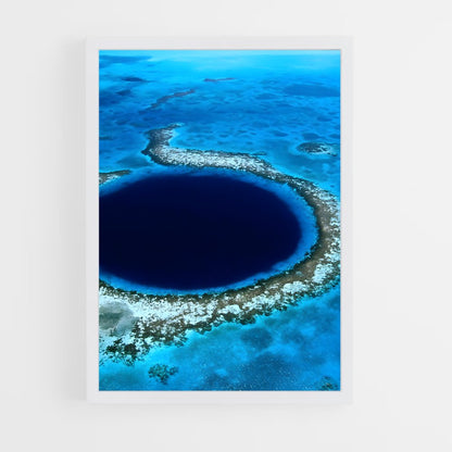 ap-great blue hole-1 cadre Blanc